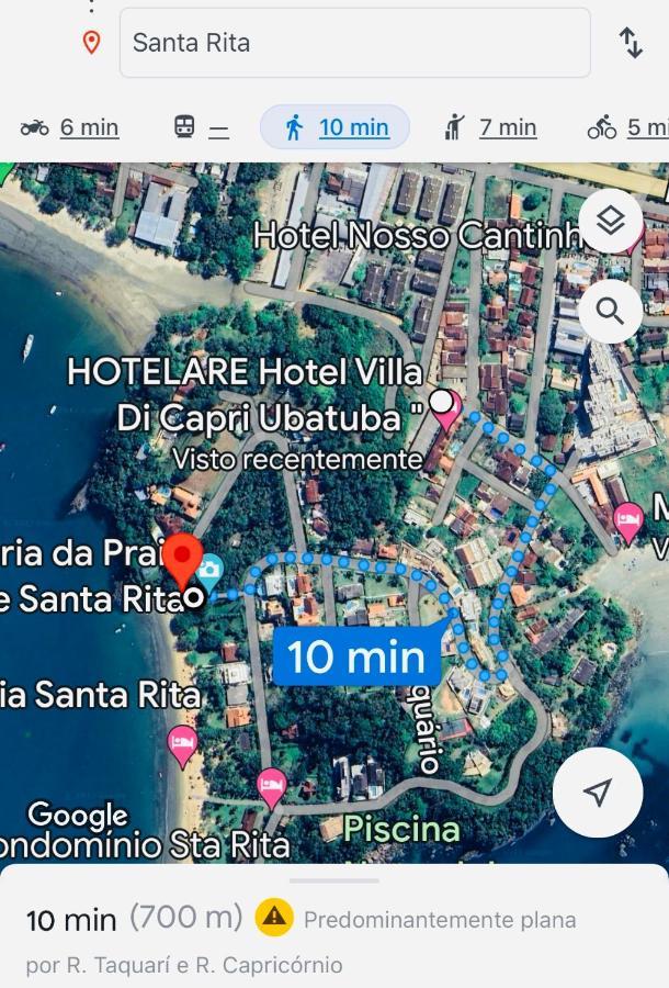 Apartamento Com Acesso A Pe A Santa Rita - Enseada - Ubatuba Extérieur photo