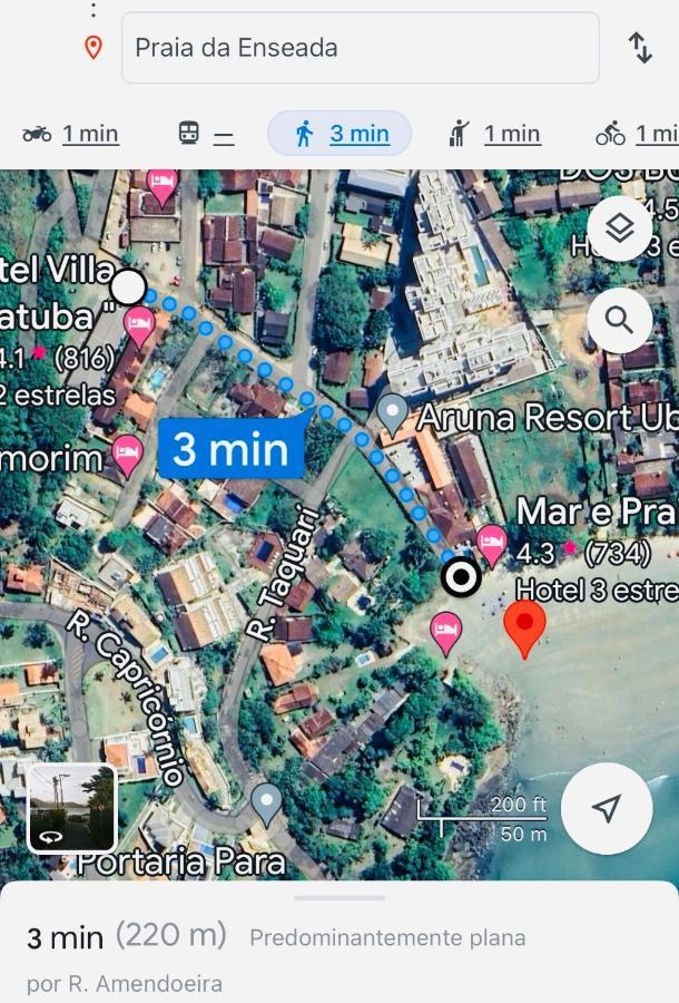 Apartamento Com Acesso A Pe A Santa Rita - Enseada - Ubatuba Extérieur photo